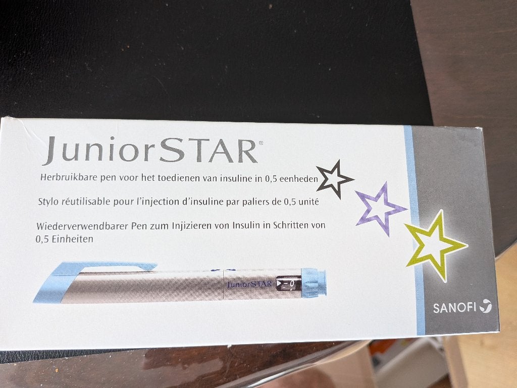Insuline pen  juniorstar, Ophalen of Verzenden, Nieuw