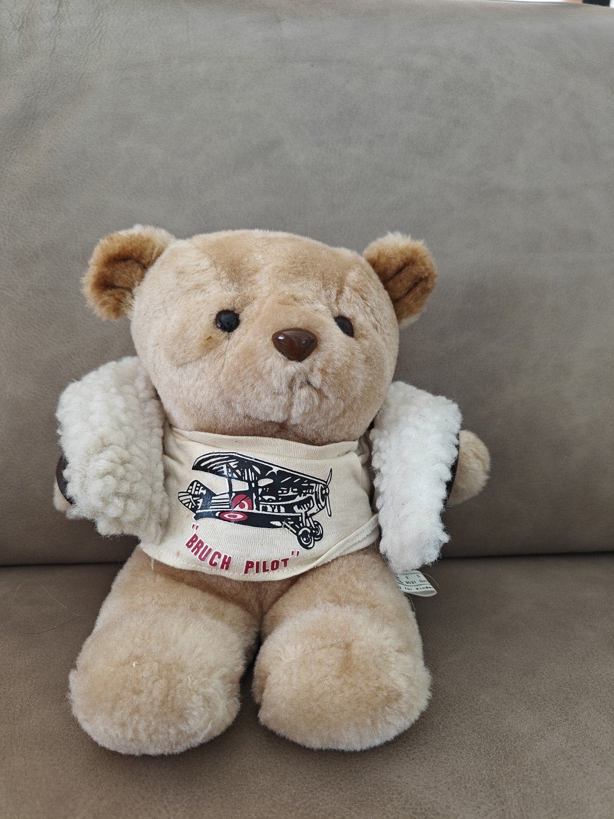 Teddy Bear met een leuk jasje en een leuk shirt, Overige merken, Overige karakters, Beer, Ophalen of Verzenden