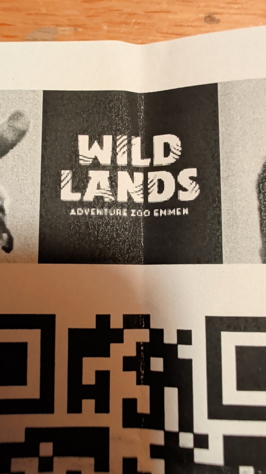 2 tickets dierenpark wildlands, Tickets en Kaartjes, Twee personen, Ticket of Toegangskaart