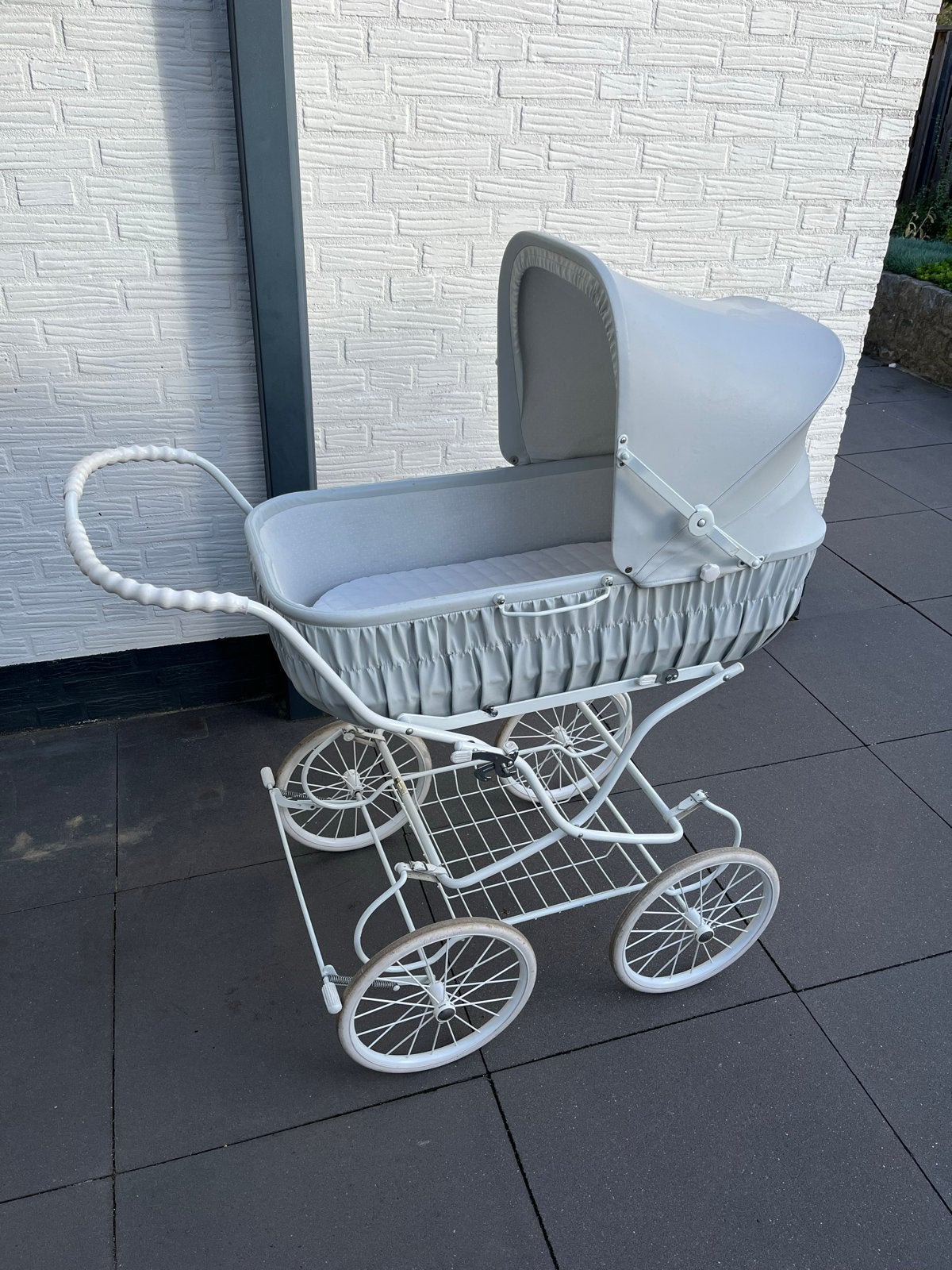 Retro wandelwagen - Ruim en praktisch, Gebruikt, Met reiswieg, Ophalen, Kinderwagen