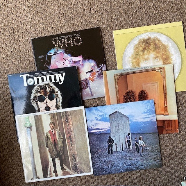 6 Lp's The Who & Roger Daltrey, Gebruikt, Complilatie, Ophalen of Verzenden, 12 inch