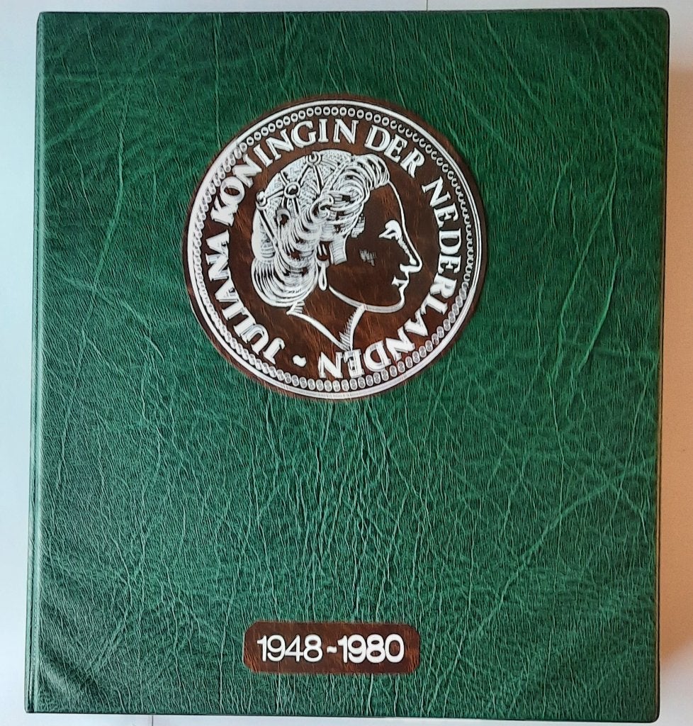 Muntenalbum Juliana 1948-1980, Ophalen of Verzenden, Koningin Juliana