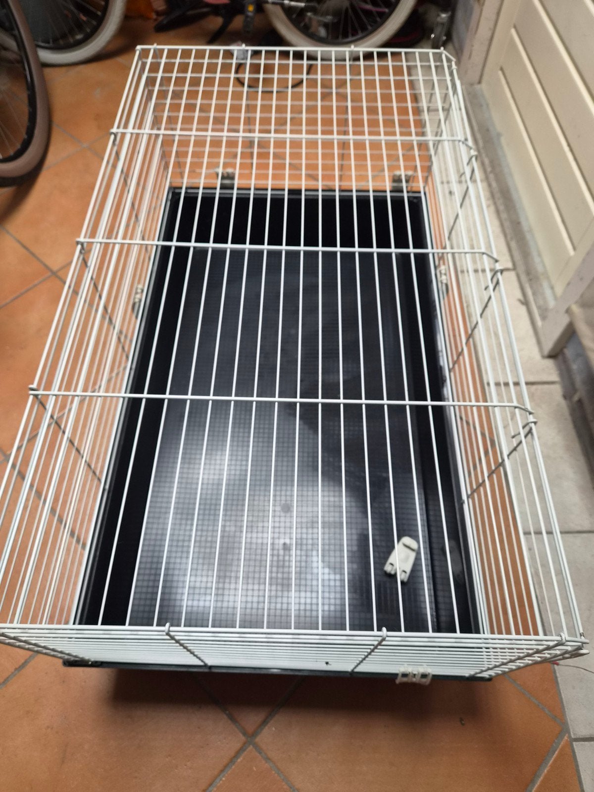 konijnenhok binnen, Dieren en Toebehoren, Zo goed als nieuw, Konijn, Hok, 75 tot 110 cm