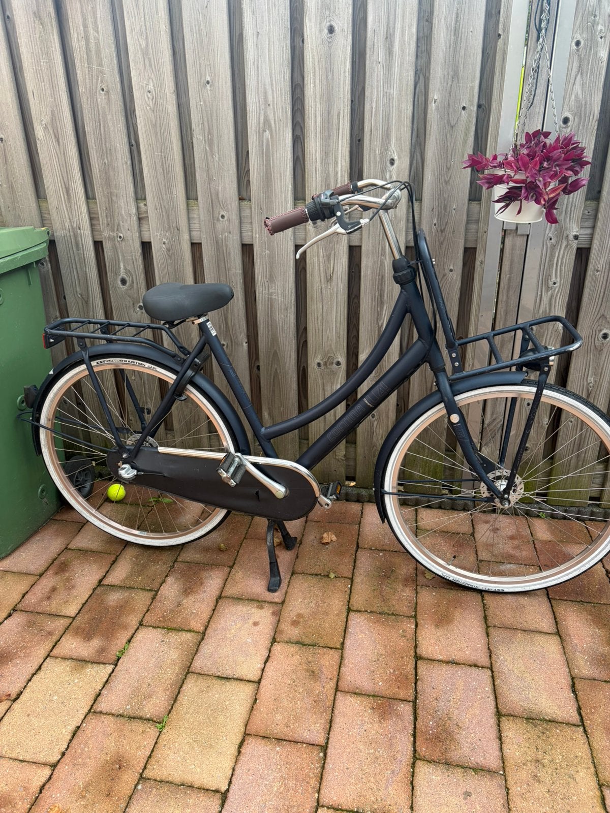 Cortina Omafiets 28 inch wielen, Fietsen en Brommers, Ophalen, Velgrem, 56 cm of meer, Handrem