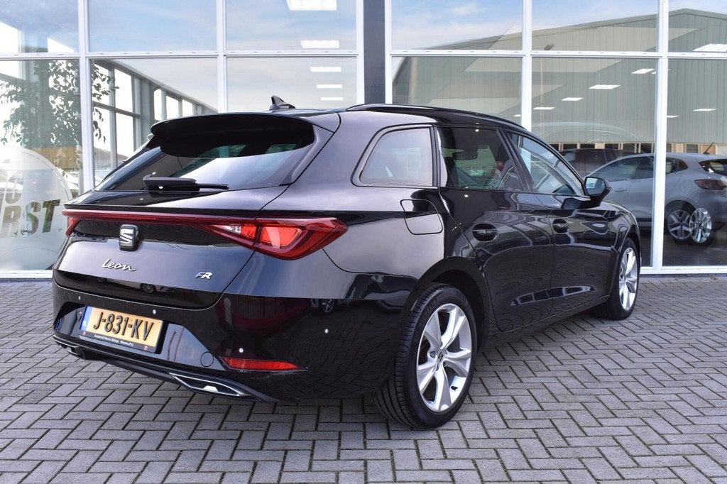 Seat Leon Sportstourer 1.5 eTSI FR Launch Edition|Automaat|V, Auto's, Euro 6, 4 cilinders, Leon, Origineel Nederlands