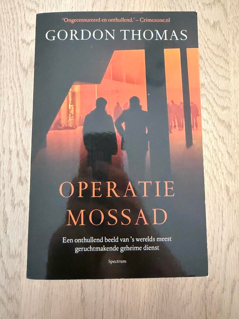 Operatie Mossad van Gordon Thomas, Boeken, Ophalen of Verzenden, Zo goed als nieuw