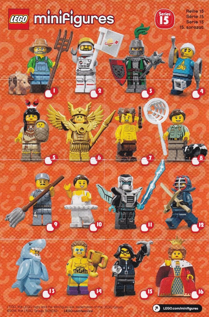 Lego Minifiguren: restanten uit Serie 15, 17 en 18., Ophalen of Verzenden, Nieuw, Lego, Minifiguren serie