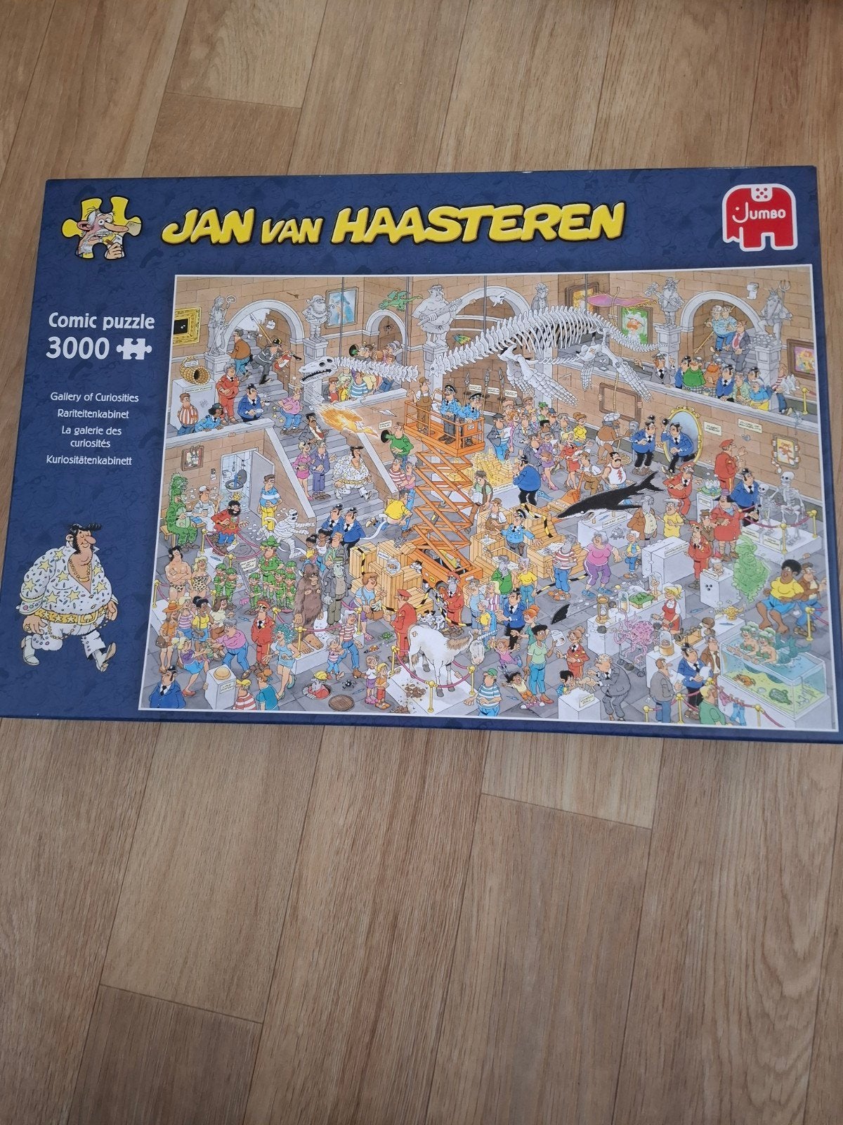 Jan van Haasteren 3000 stukjes Rariteitenkabinet, Ophalen of Verzenden, Meer dan 1500 stukjes, Zo goed als nieuw