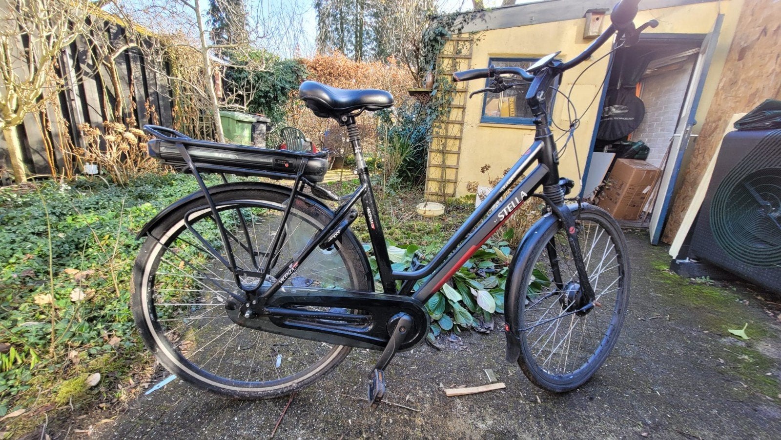 Stella Vicenza elektrische fiets, Gebruikt, 51 tot 55 cm, 30 tot 50 km per accu, Ophalen