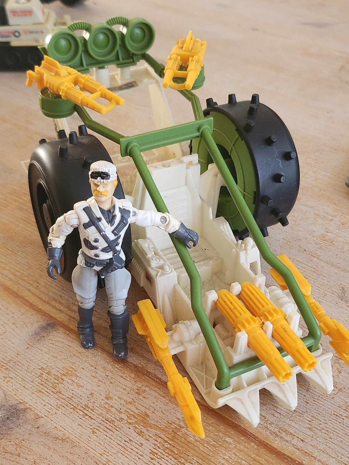GI Joe Arctic Blast met piloot Windchill, Ophalen of Verzenden, Gebruikt