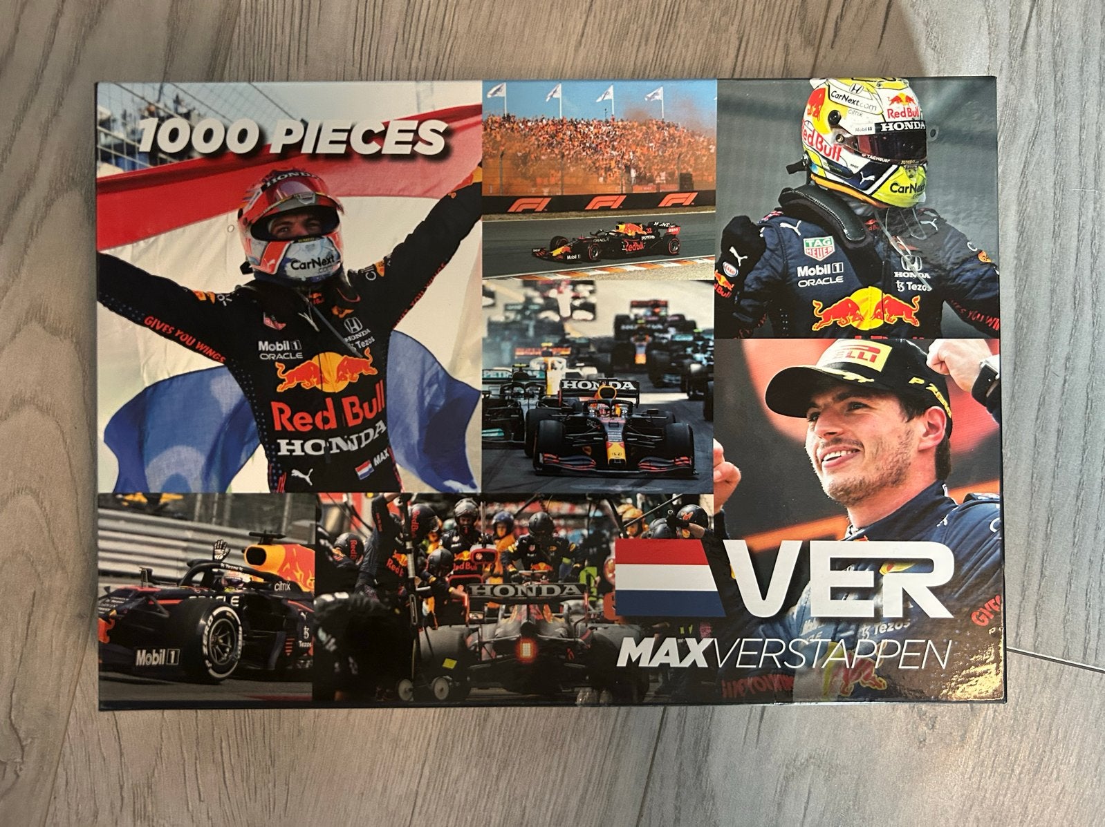 Max Verstappen Puzzel 1000 Stukjes - Nieuw in Doos, Ophalen, 500 t/m 1500 stukjes, Nieuw, Legpuzzel