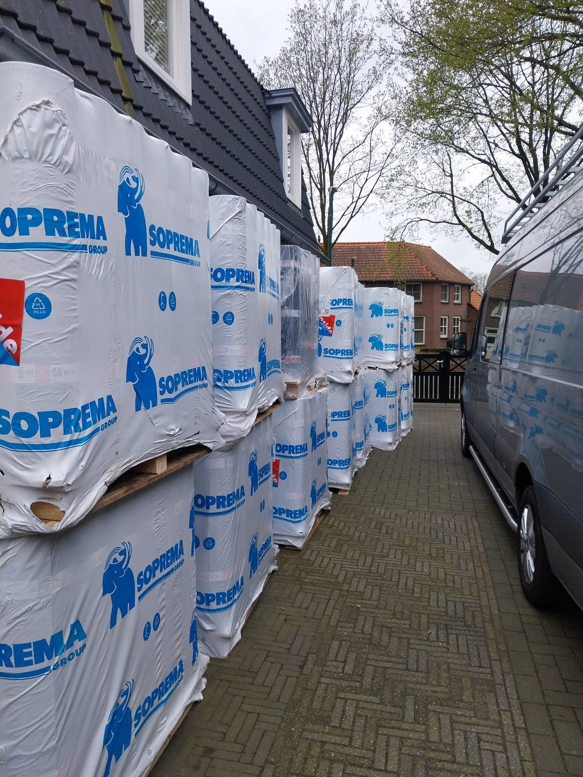 Koopje soprema garantgum 470 k14 €50 pst 6 m2 op rol, Overige materialen, Zwart, Nieuw, Ophalen of Verzenden