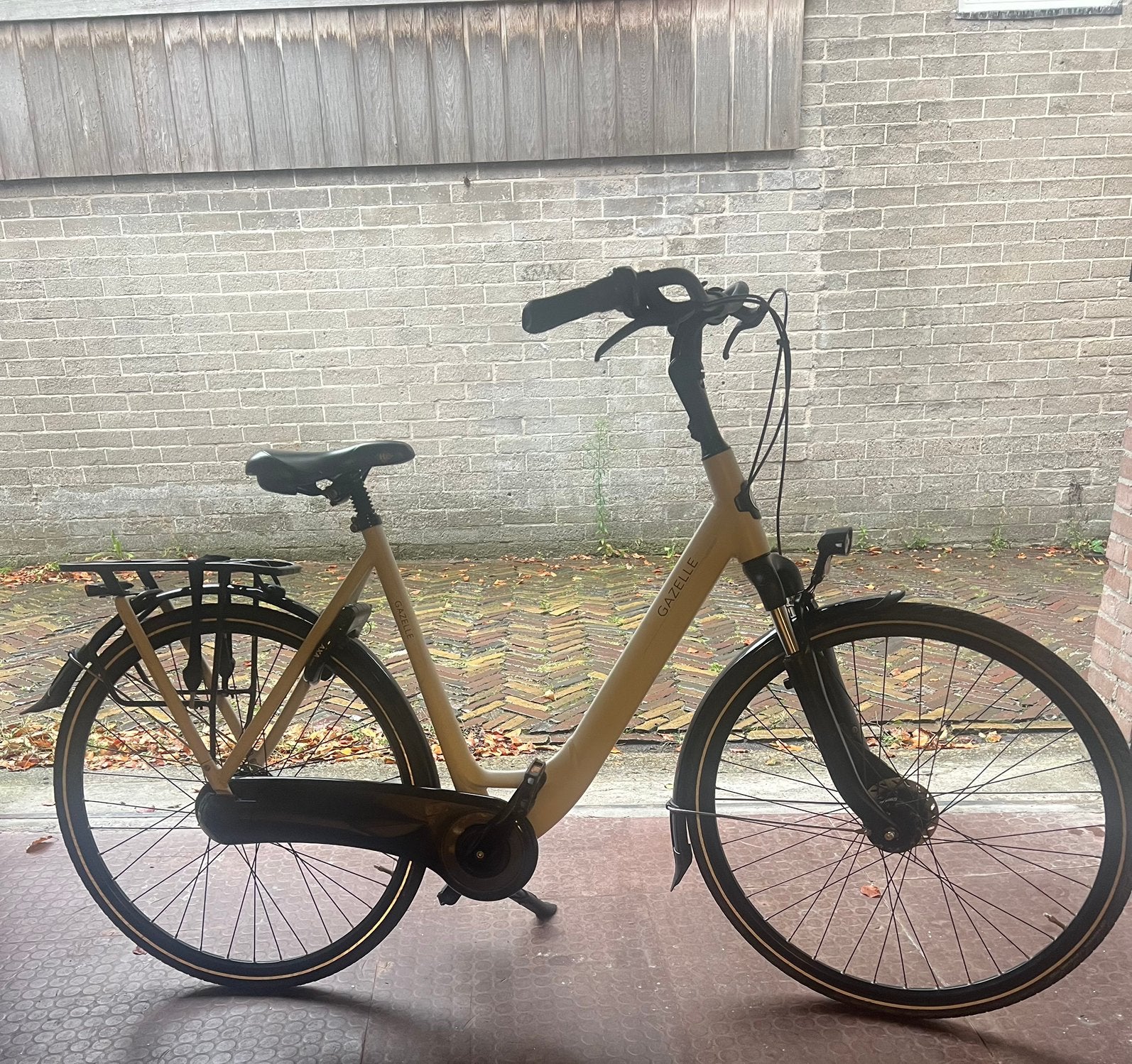 Gazelle orange C7+ 2023 ivory white, Ophalen, Versnellingen, 56 cm of meer, Zo goed als nieuw