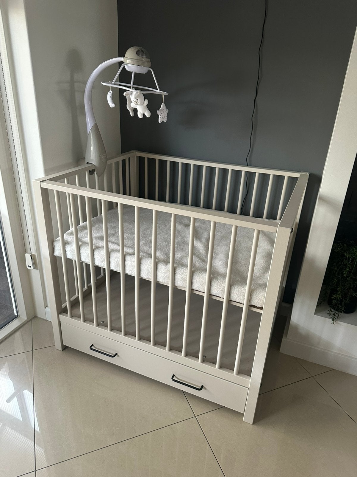 Complete Europe Baby Robin II Box met lade - Oatmeal, Ophalen, Zo goed als nieuw, Lade