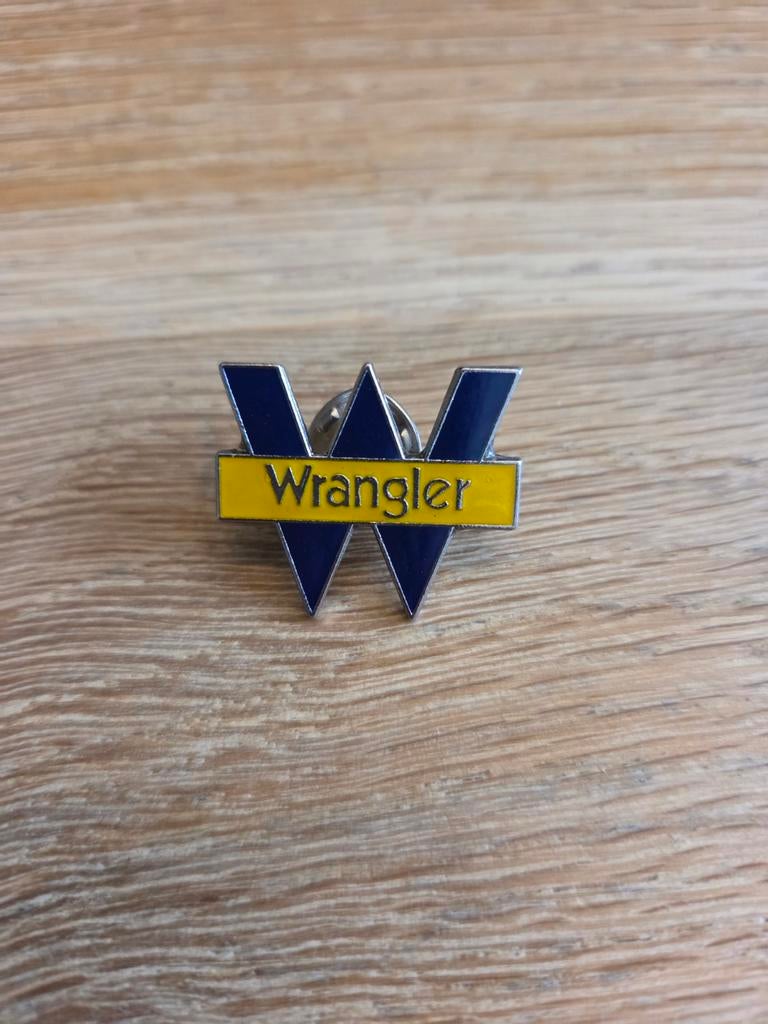 Wrangler speldje, Ophalen of Verzenden, Zo goed als nieuw, Overige onderwerpen