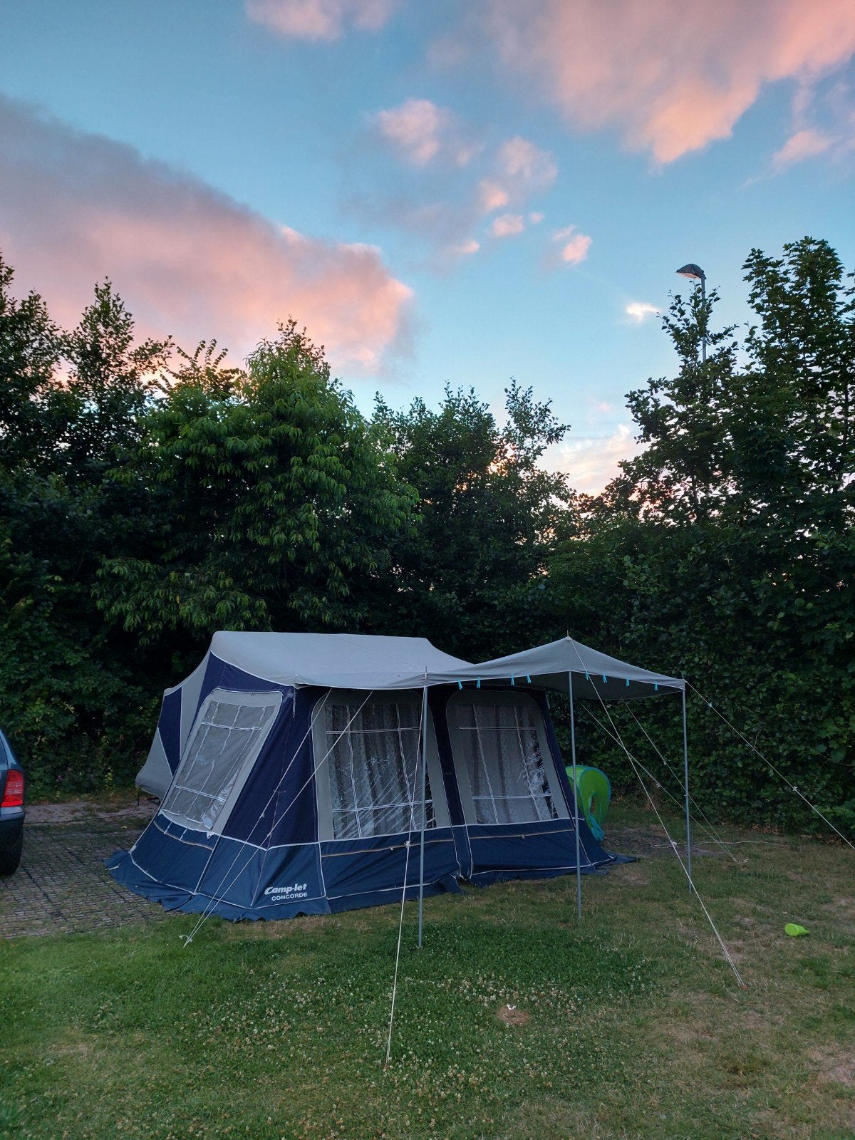 Camp-Jet Concorde, Ophalen