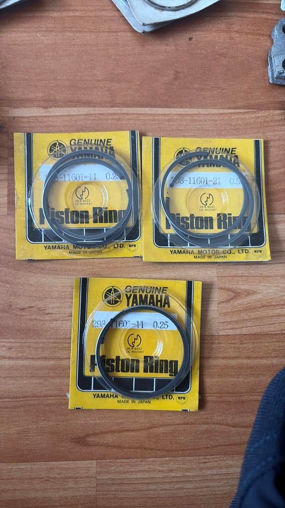 Yamaha fs80 gt80 zuigerveren NOS, Ophalen of Verzenden, Nieuw, Yamaha