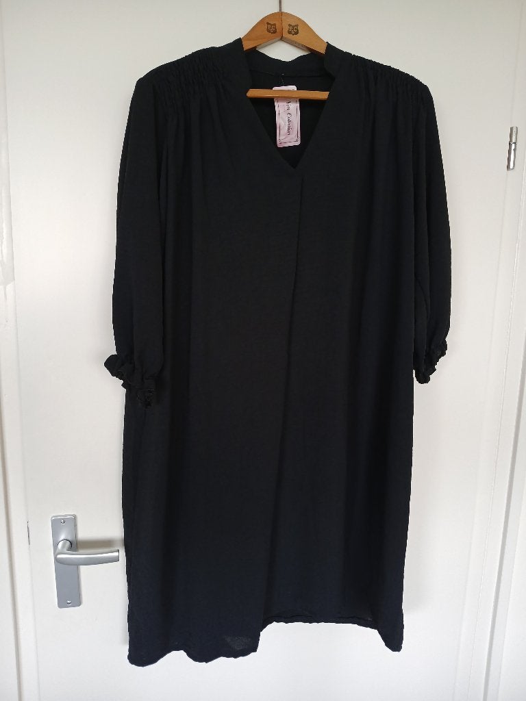 New Collection jurk NIEUW zwart maat L, Zwart, Maat 42/44 (L), Nieuw, Ophalen of Verzenden