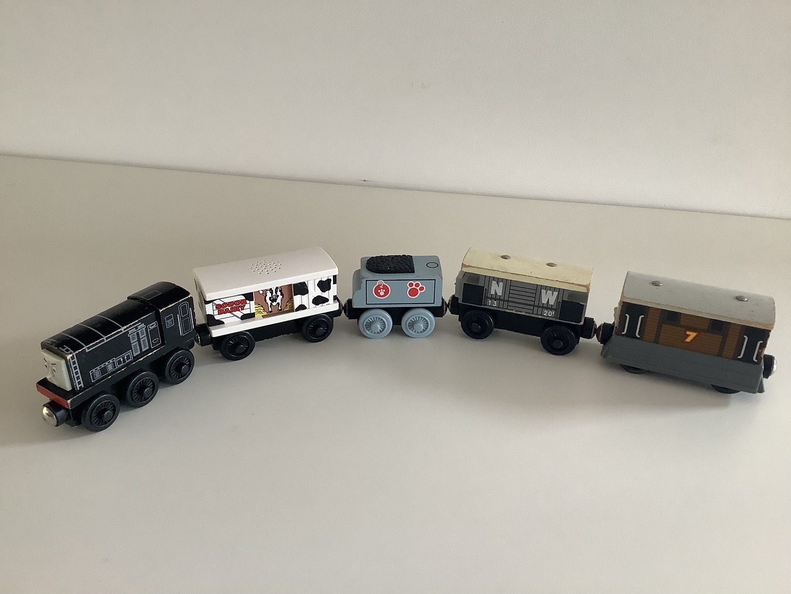 Thomas de trein 5 verschillende ook los te koop, Kinderen en Baby's, Speelgoed | Thomas de Trein, Ophalen of Verzenden, Gebruikt