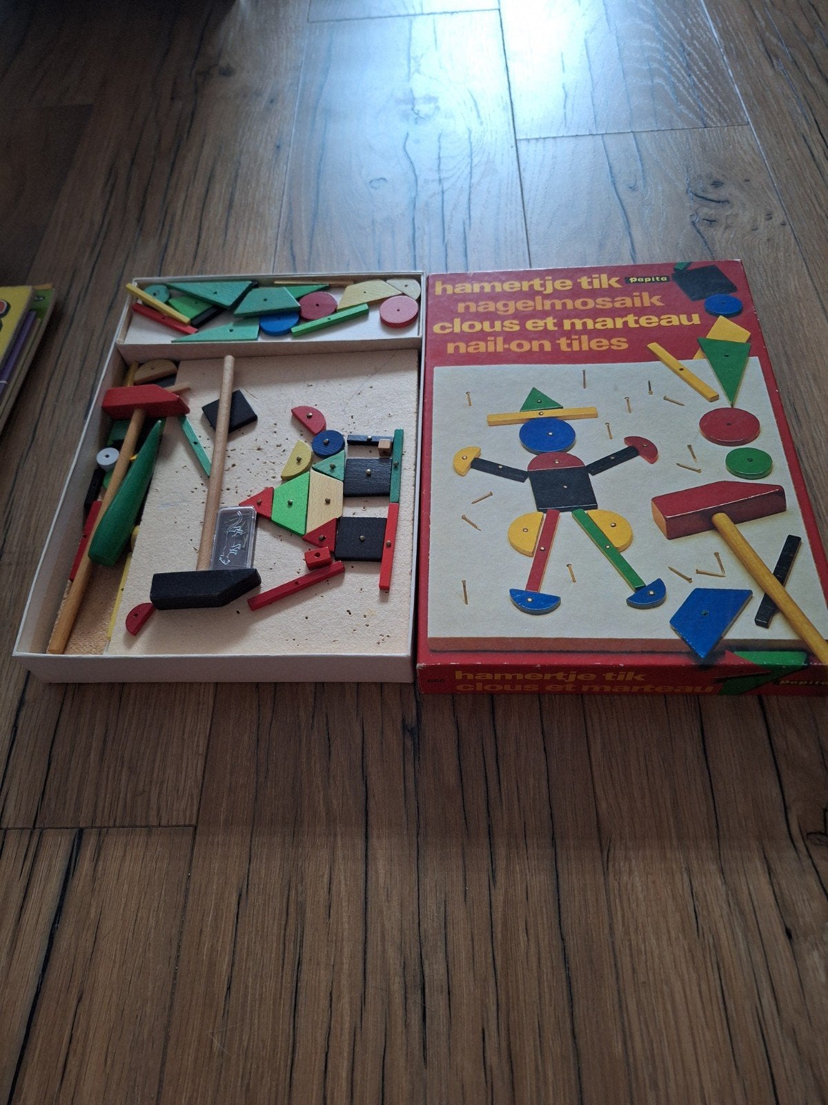 vintage hamertje tik, Ophalen, Gebruikt