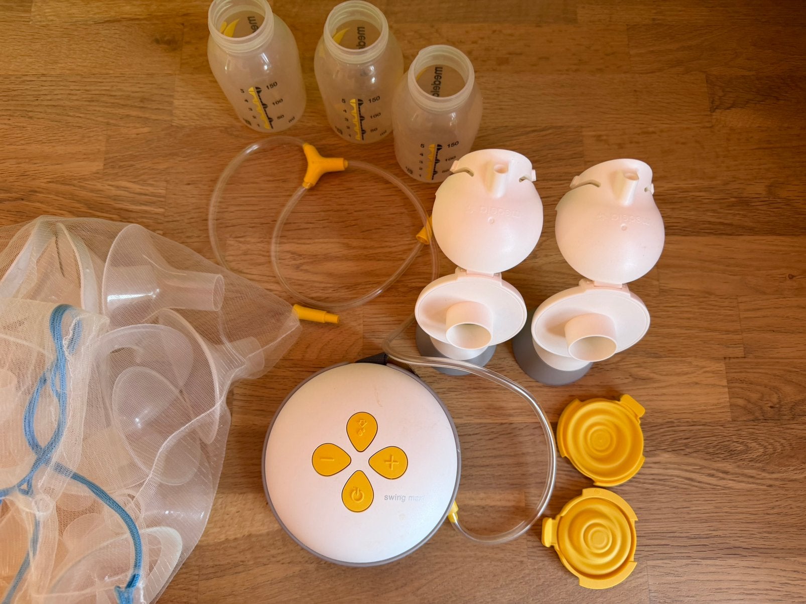 Medela maxi swing, Kinderen en Baby's, Babyvoeding en Toebehoren, Medela, Borstkolf, Ophalen of Verzenden, Gebruikt