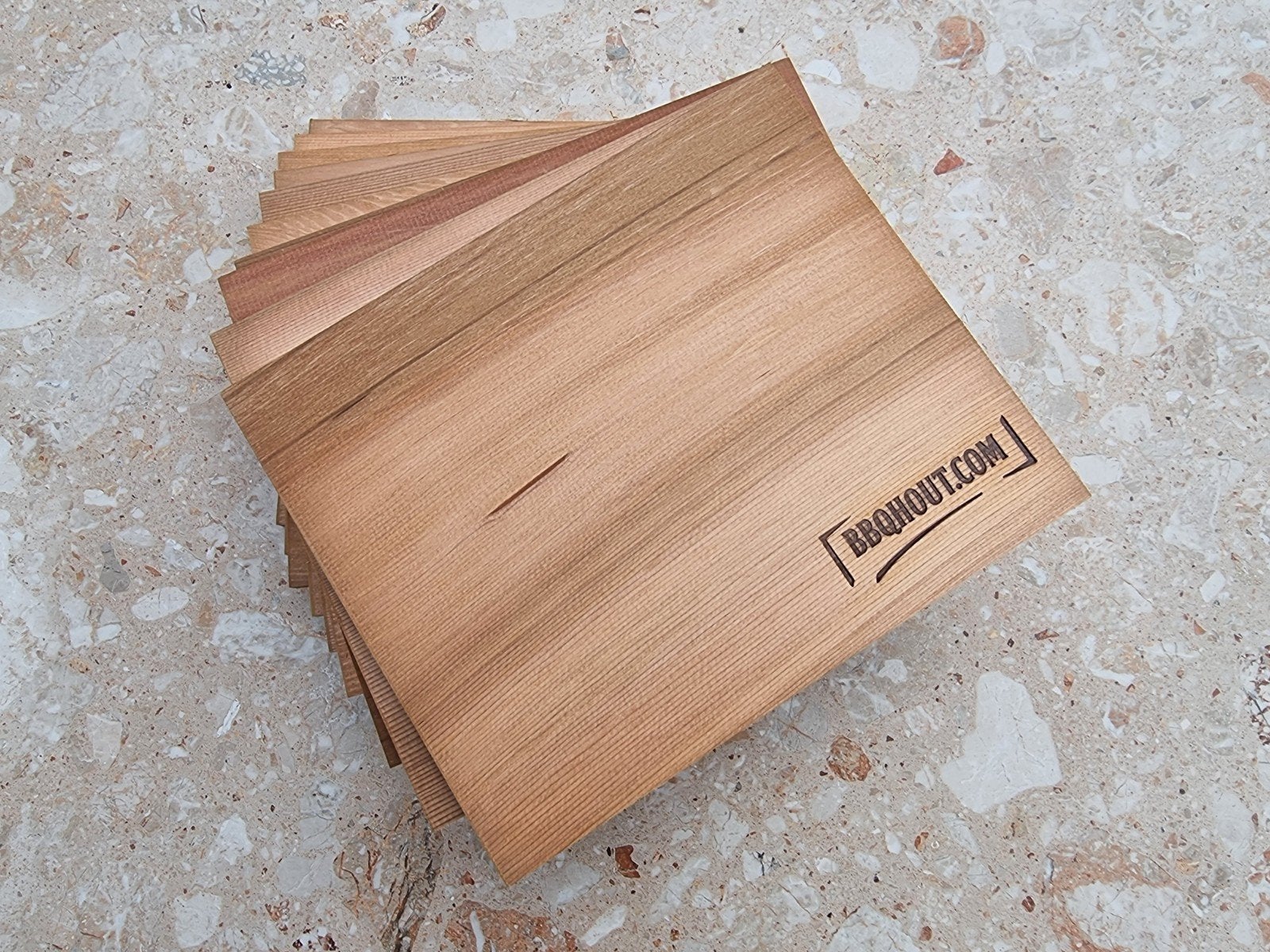Ceder houten rookplankjes 23x19 cm 10 stuks, Tuin en Terras, Barbecue-accessoires, Nieuw, Ophalen of Verzenden