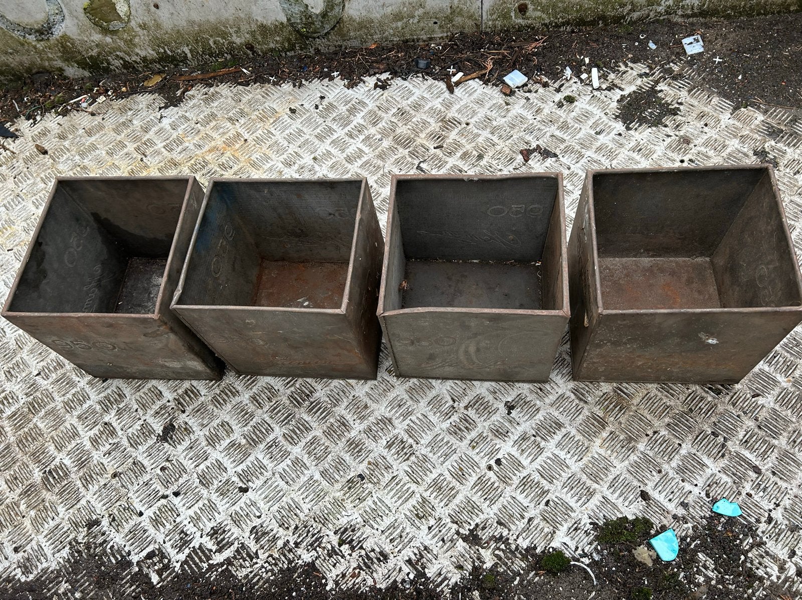 Vintage Jamin blik | metalen bak, Ophalen of Verzenden