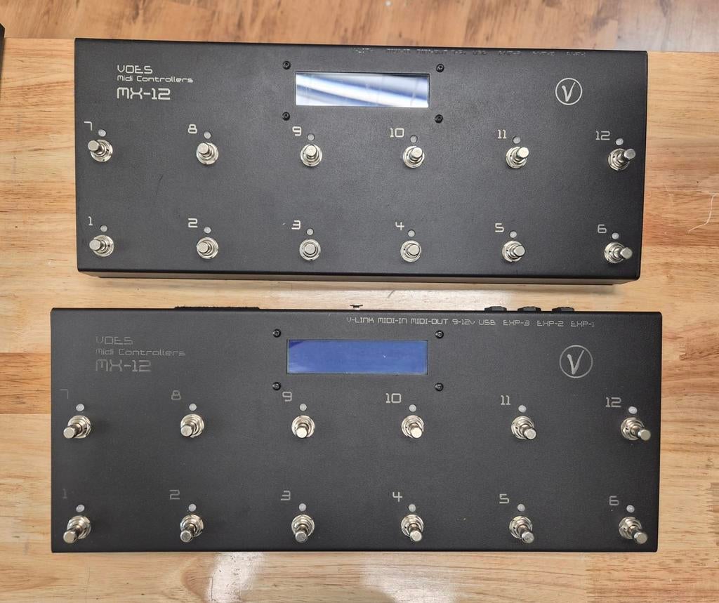 VOES Midi footcontrollers MX-12 (2 stuks), Ophalen of Verzenden, Gebruikt