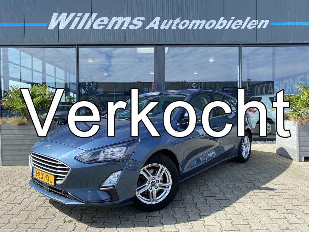 Ford Focus 1.0 EcoBoost Trend Edition Business App Connect,, Auto's, Gebruikt, Euro 6, Met garantie (alle), Blauw