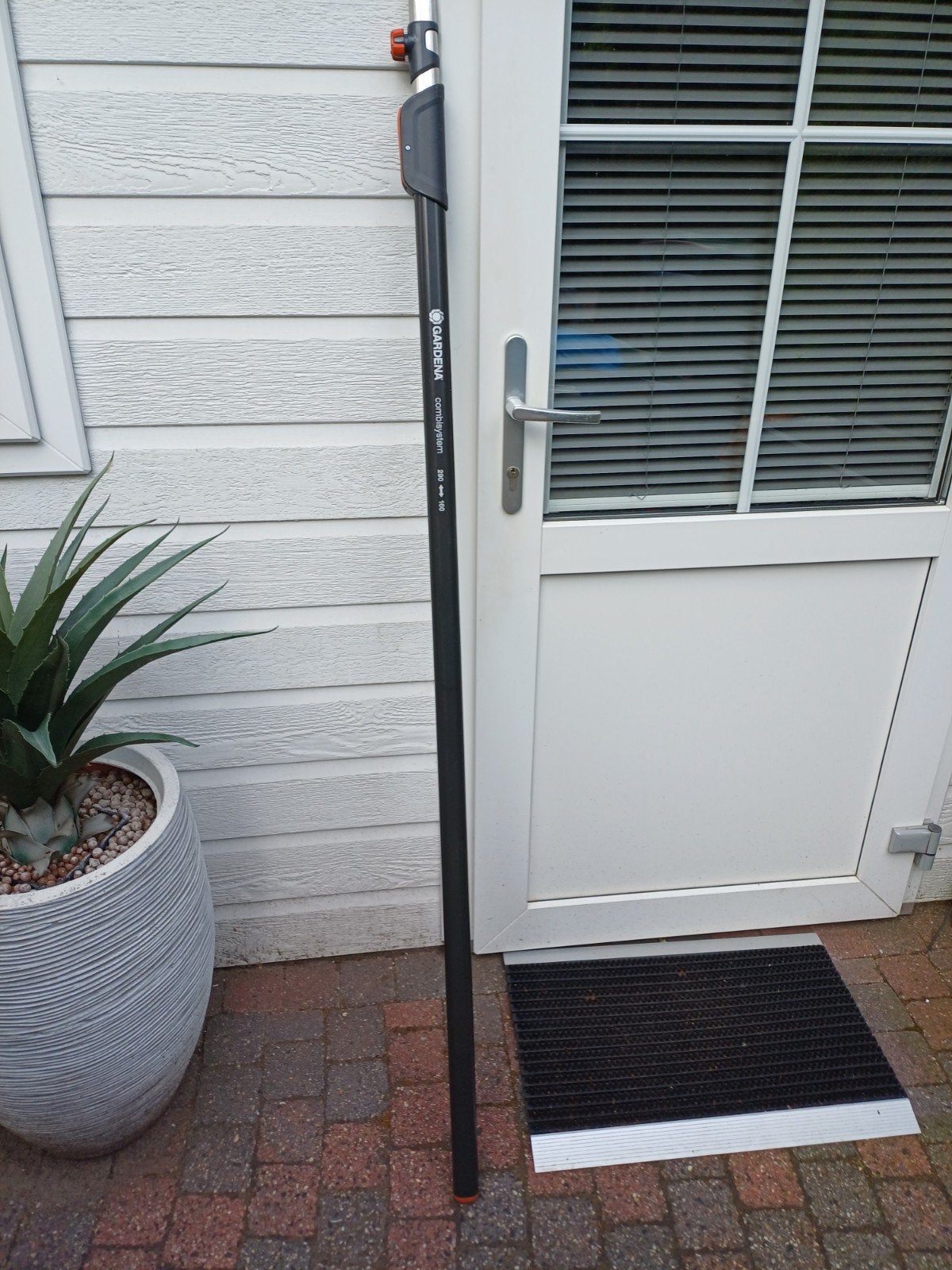 Gardena telescopische uitschuifbare steel 160-290cm., Ophalen, Zo goed als nieuw