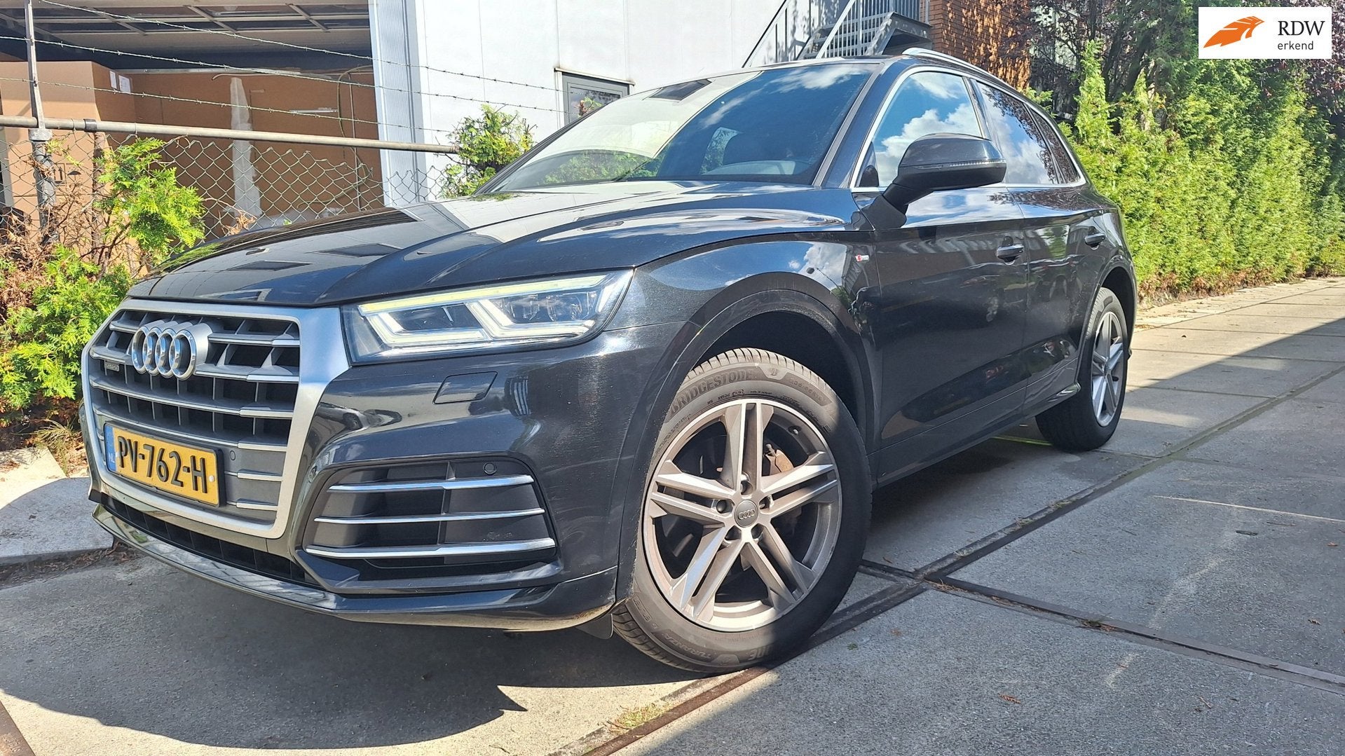 Audi Q5 2.0 TDI quattro Sport Pro Line S, Auto's, Automaat, Gebruikt, Q5, Zwart