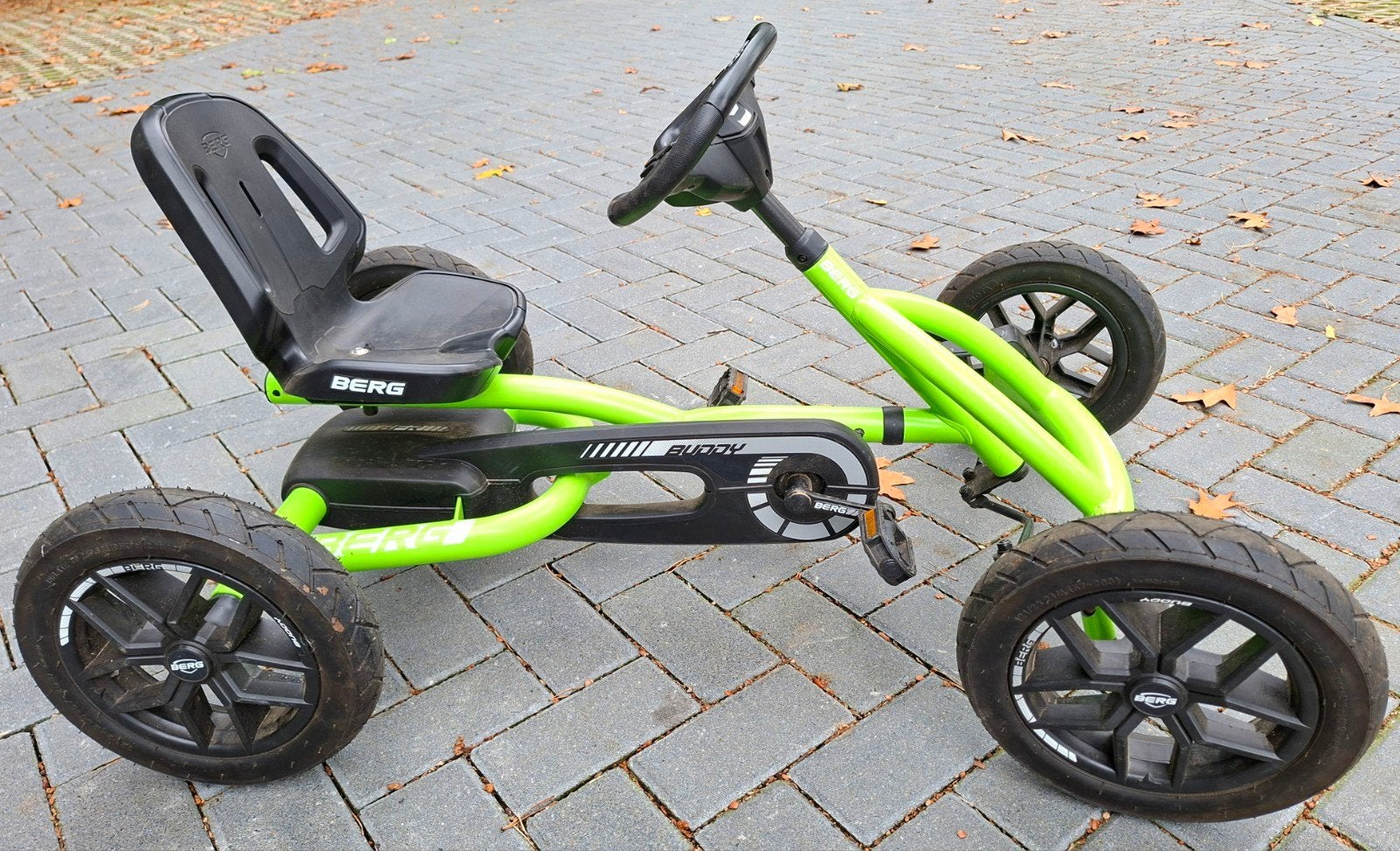 berg skelter buddy  lime, Ophalen, Zo goed als nieuw, Berg, Vrijloopautomaat