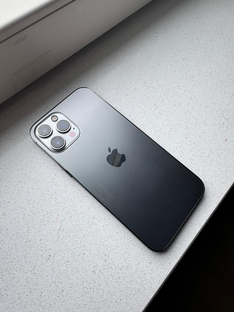 iPhone 12 Pro Max, Grijs, 128 GB, Ophalen, IPhone 12 Pro Max, Zonder simlock, Grijs
