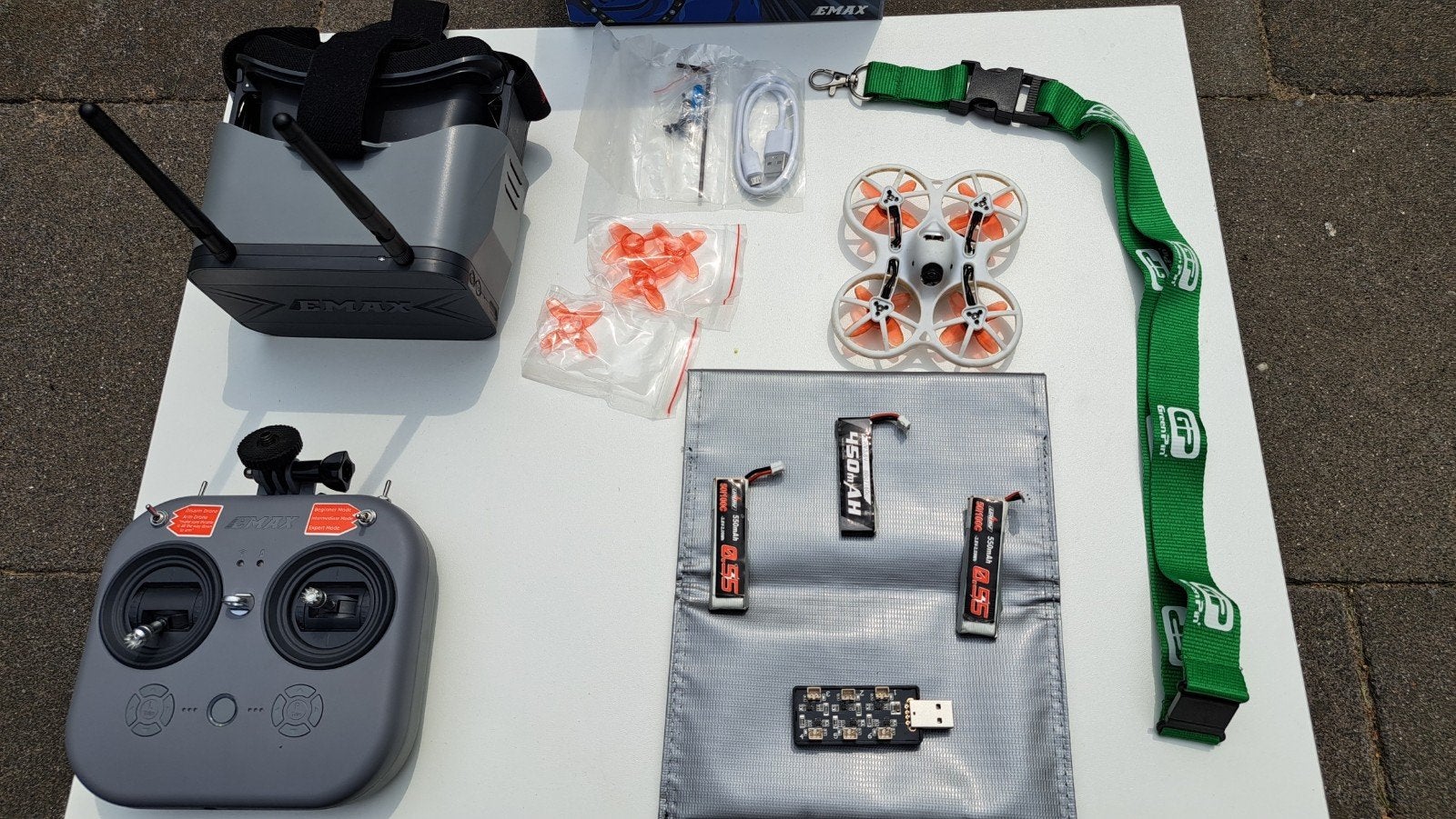 FPV Drone Kit Emax ez pilot PRO, Ophalen, Gebruikt, Basiskwaliteit, Minder dan 250 gram