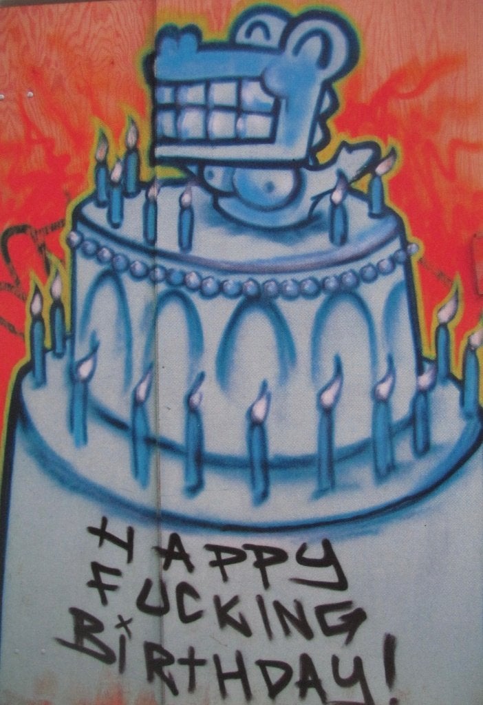 Boomerang - Happy F*cking Birthday - p02-07 - nieuw, Verzenden, 1980 tot heden, Ongelopen, Overige thema's