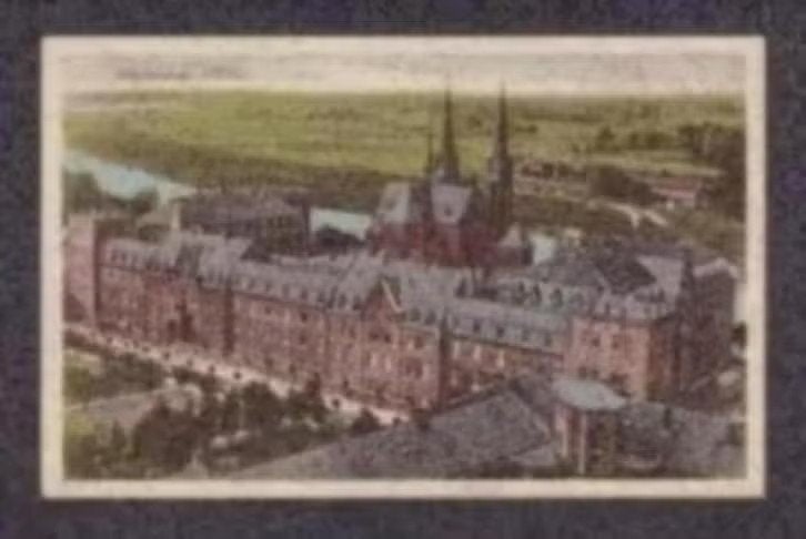 Steyl Missiehuis Missionshaus Luchtfoto., Ophalen of Verzenden, 1920 tot 1940, Ongelopen, Limburg