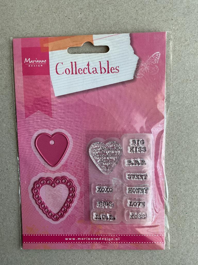 Marianne Design Collectables 1307, Hobby en Vrije tijd, Kaarten | Zelf maken, Ophalen of Verzenden, Nieuw, Overige thema's, Pons of Mal
