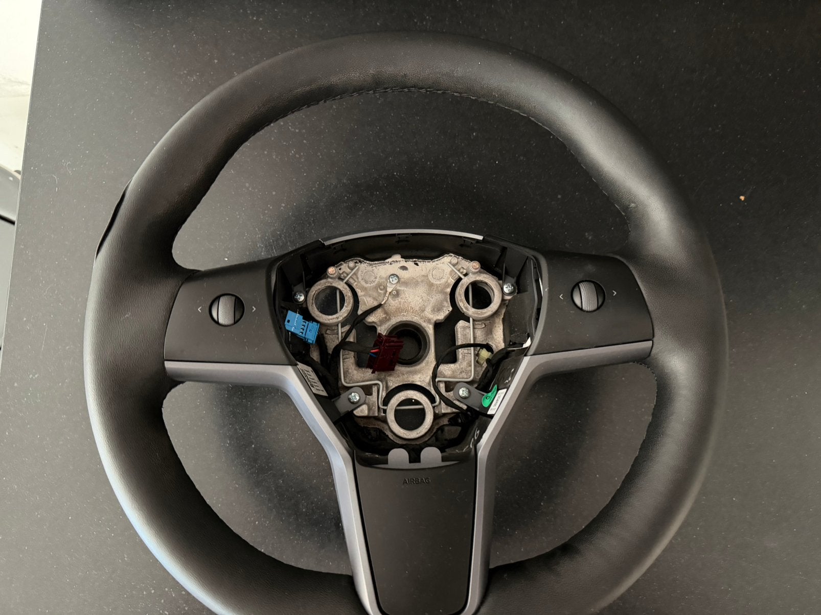 Tesla model y/3 stuur met stuurverwarming, Ophalen, Gebruikt