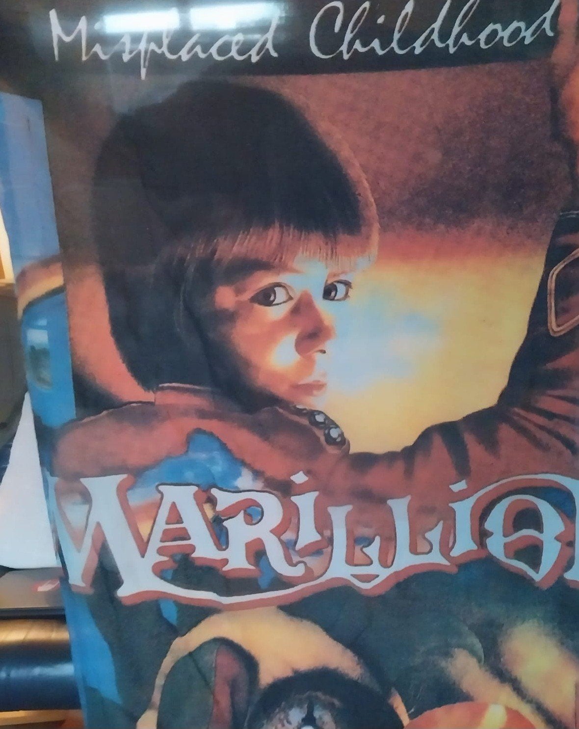 Marillion - Misplaced Childhood vlag, Ophalen, Gebruikt