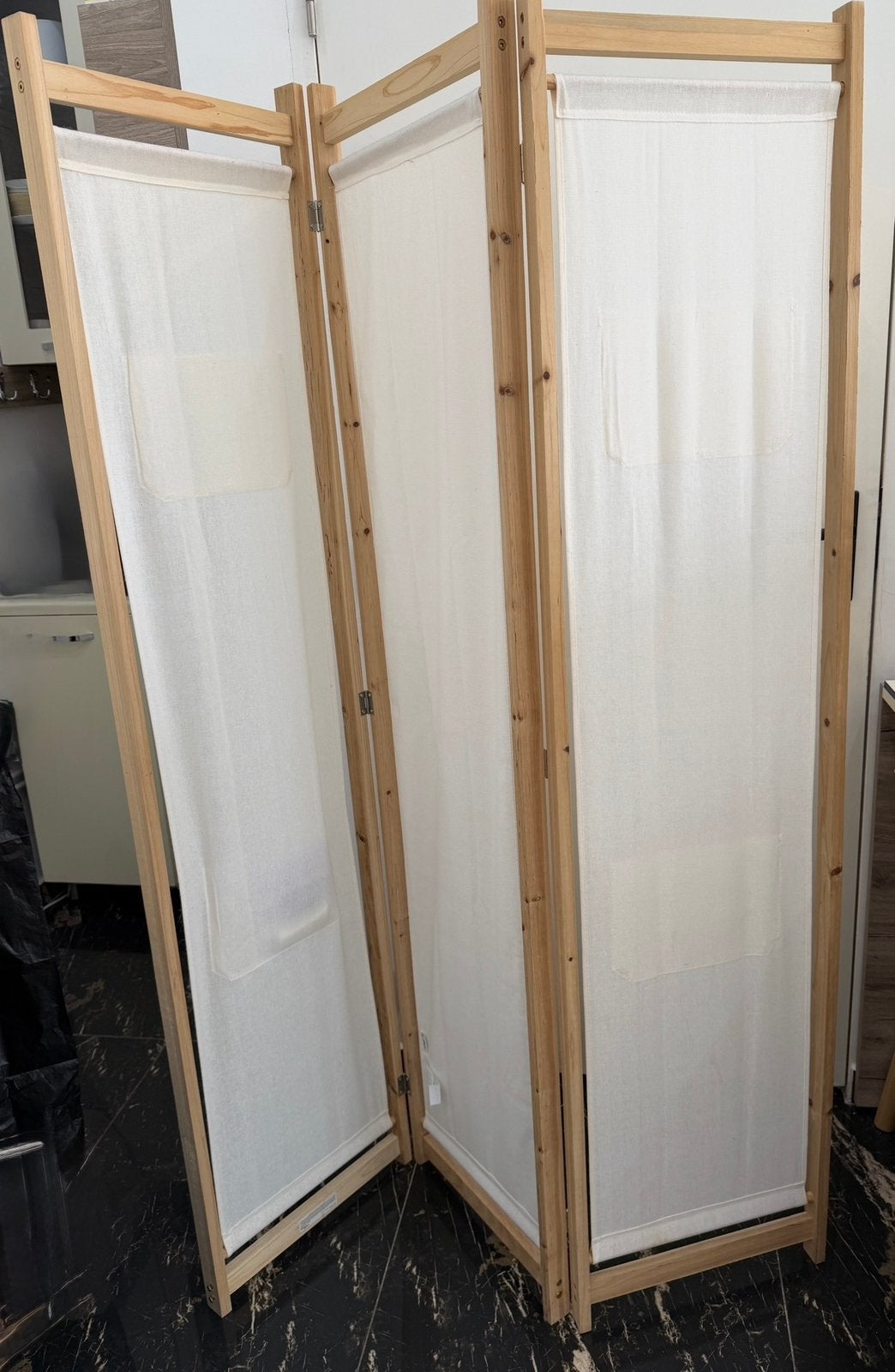Kamerscherm met 3 panelen, Ophalen, Zo goed als nieuw