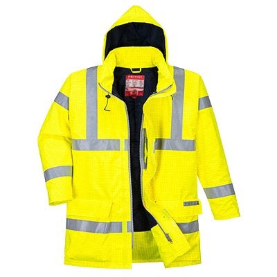 Portwest bizflame Vlamvertragende regen werkjas, B, Heren, Nieuw, Ophalen of Verzenden
