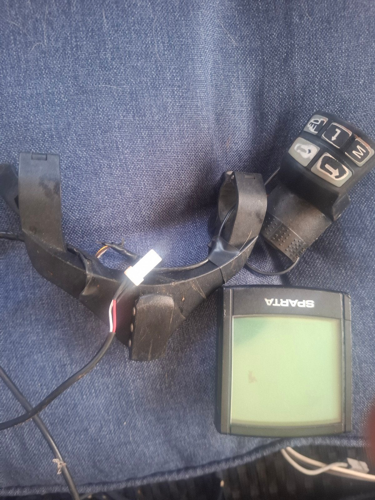 Sparta Ion Display Plus Houder en Gashendel (tot 6 km/u), Fietsen en Brommers, Gebruikt