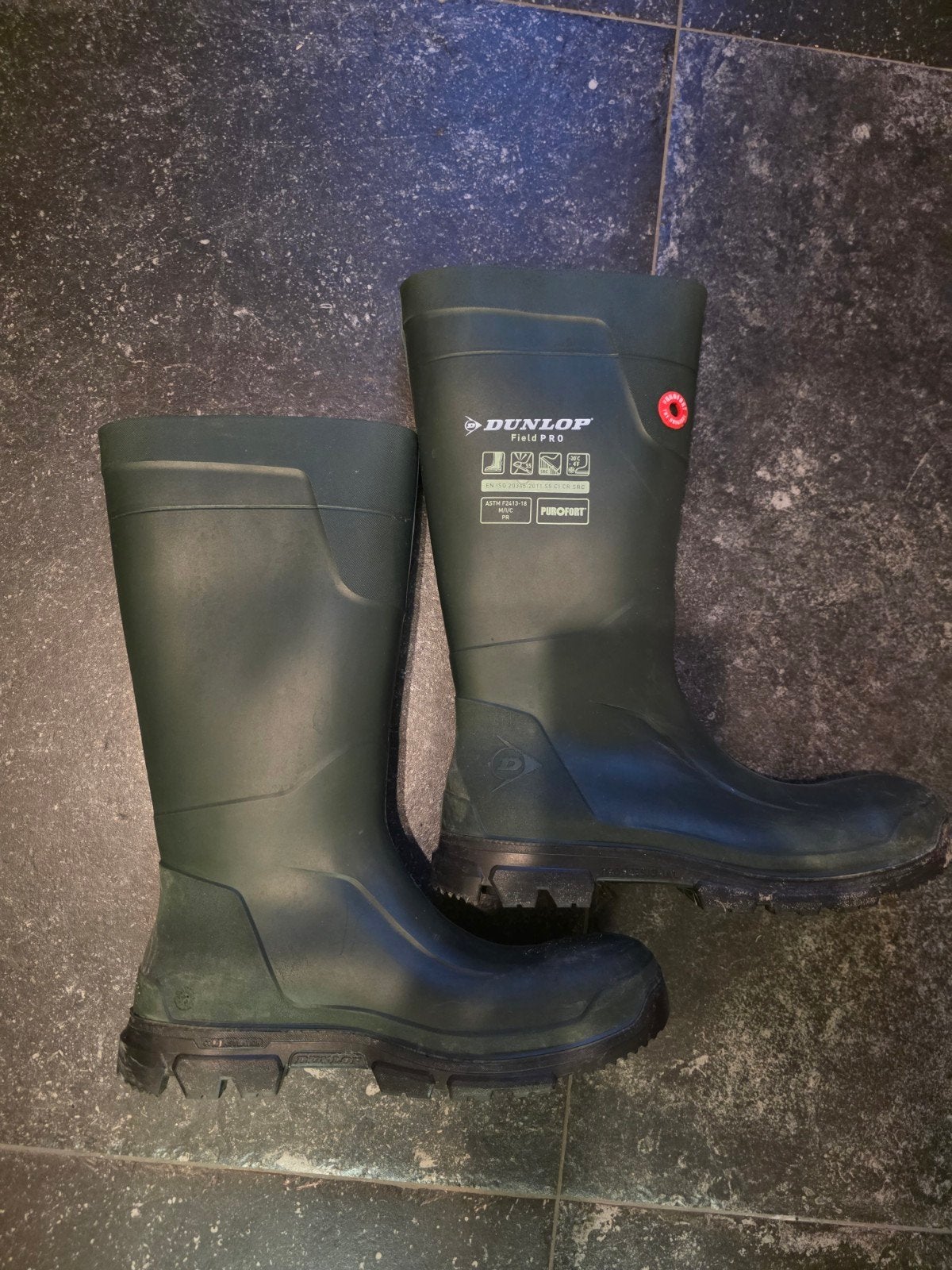 Dunlop Field PRO Laarzen Maat 44 met Stalen Neus, Doe-het-zelf en Verbouw, Ophalen of Verzenden