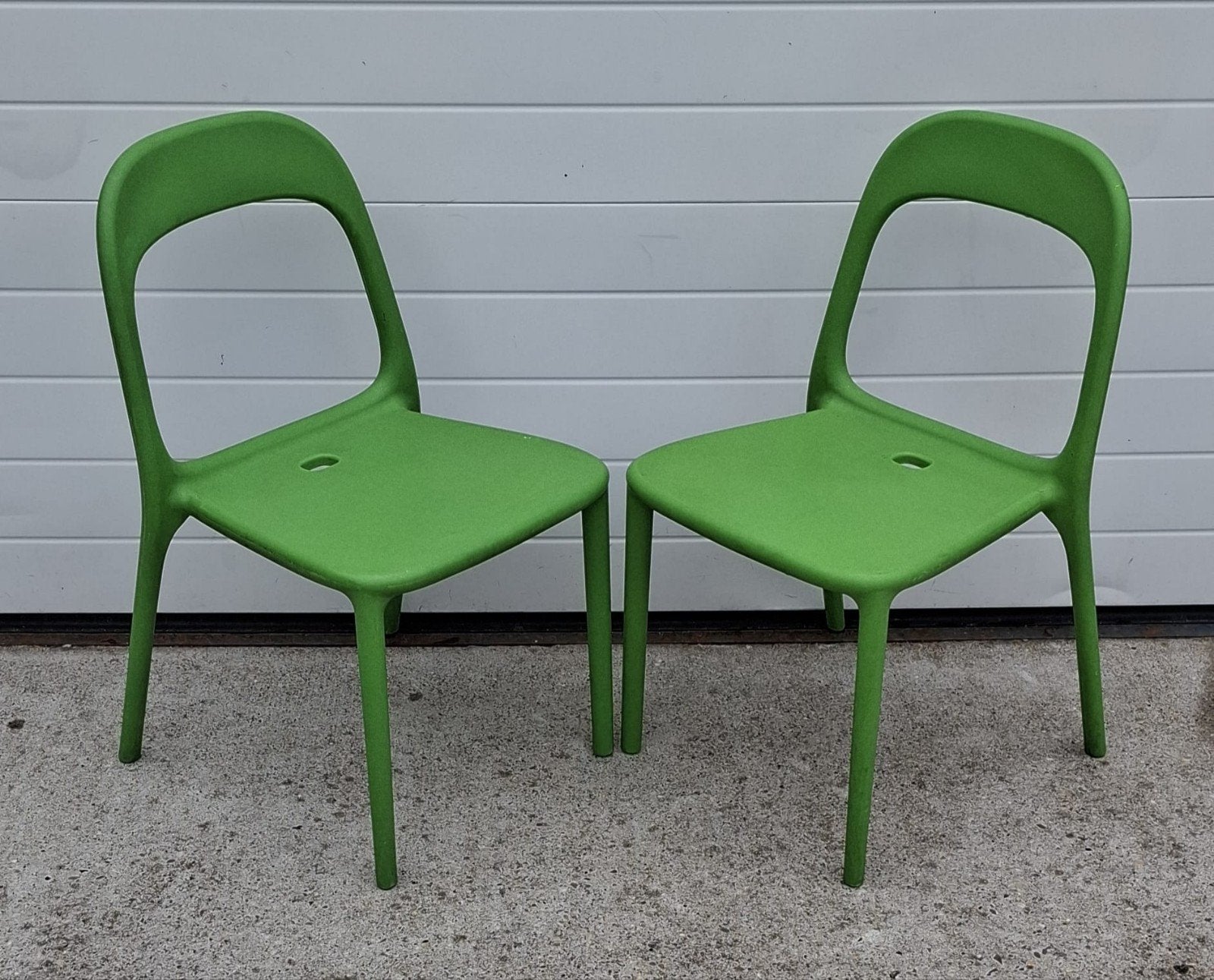31 x Ikea Urban stoelen groen terras cafe horeca bistro tuin, Huis en Inrichting, Stoelen, Zo goed als nieuw, Vijf, Zes of meer stoelen