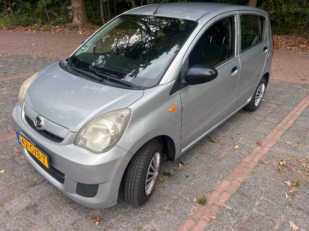 Daihatsu Cuore 1.0 5D 2008 Grijs, Auto's, Voorwielaandrijving, Stof, 600 kg, Zwart