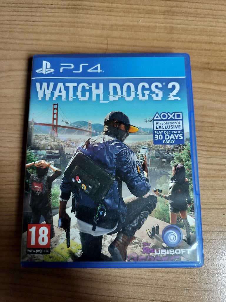 Watch dogs 2 PS4, Avontuur en Actie, Gebruikt, Vanaf 18 jaar, 1 speler