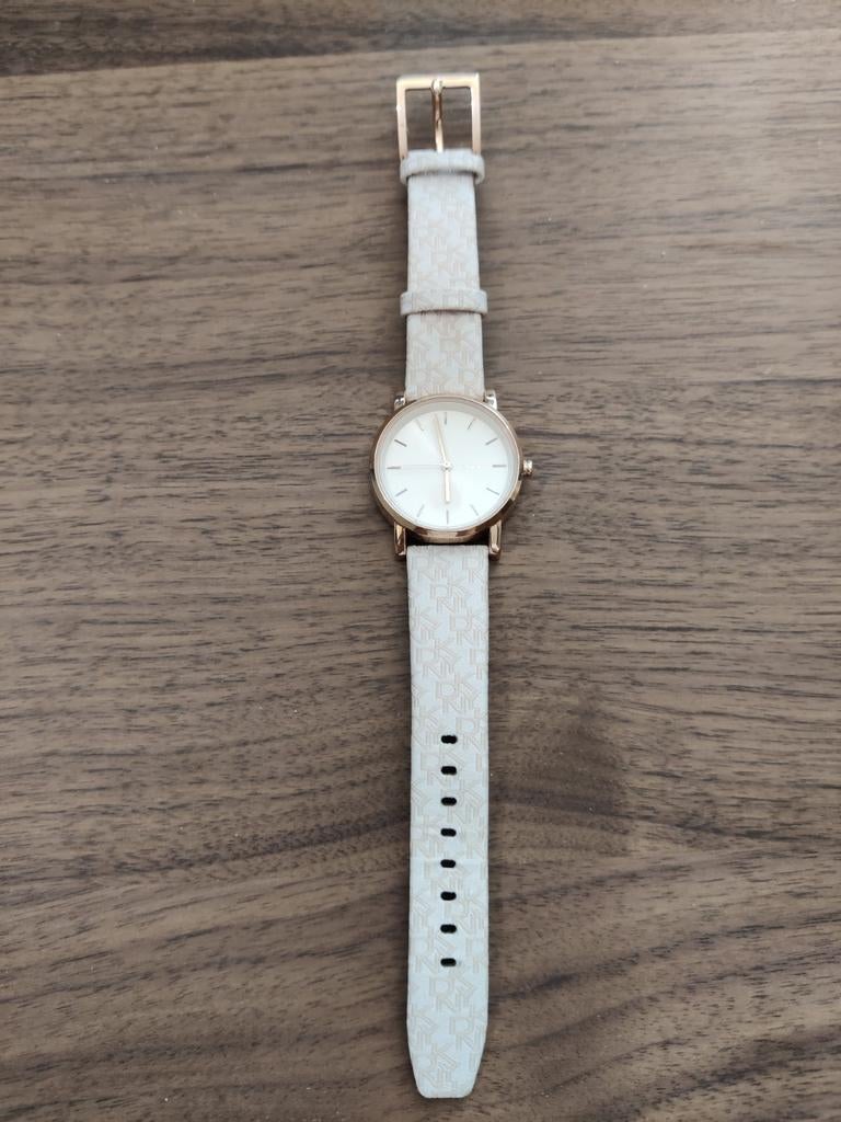 DKNY dames horloge New York Soho, Ophalen of Verzenden, Staal, DKNY