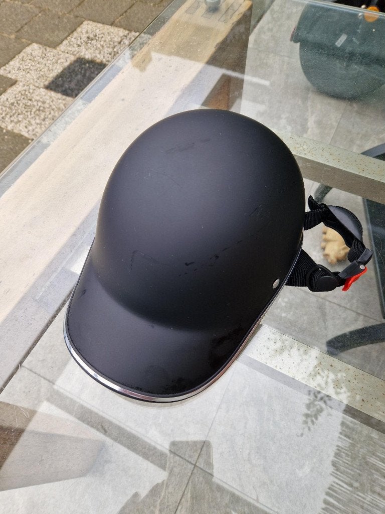 Baseballpet-stijl helm voor dames en heren, Ophalen of Verzenden, Zo goed als nieuw, Zwart, Overige materialen