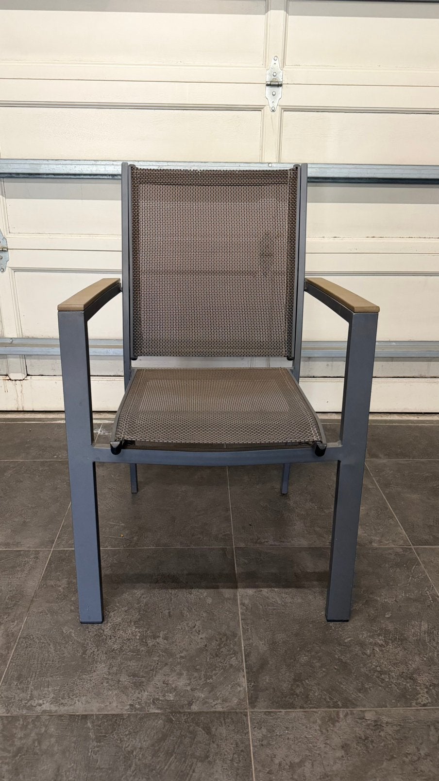 8 tuinstoelen in goede staat met kussentjes, Tuin en Terras, Ophalen, Zo goed als nieuw