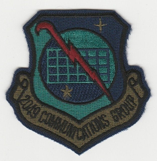 Embleem USAF (US Air Force) - 2049th Communications Group, Verzenden, Luchtmacht, Amerika, Embleem of Badge